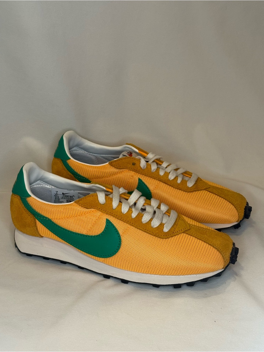 Nike LD-1000 Laser Orange Stadium Green Retro Runner NWOB Men's 8 Women's 9.5